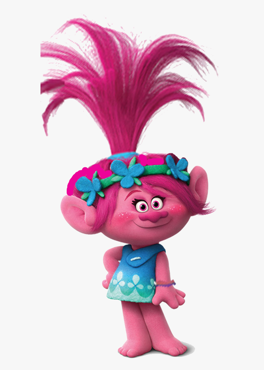 Trolls Clipart Poppy - Trolls Princess Poppy, Transparent Clipart