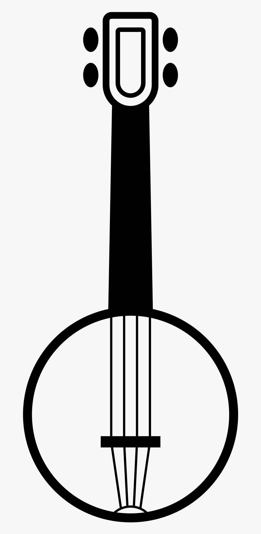 Ukulele Clip Art Black And White , Free Transparent Clipart - ClipartKey