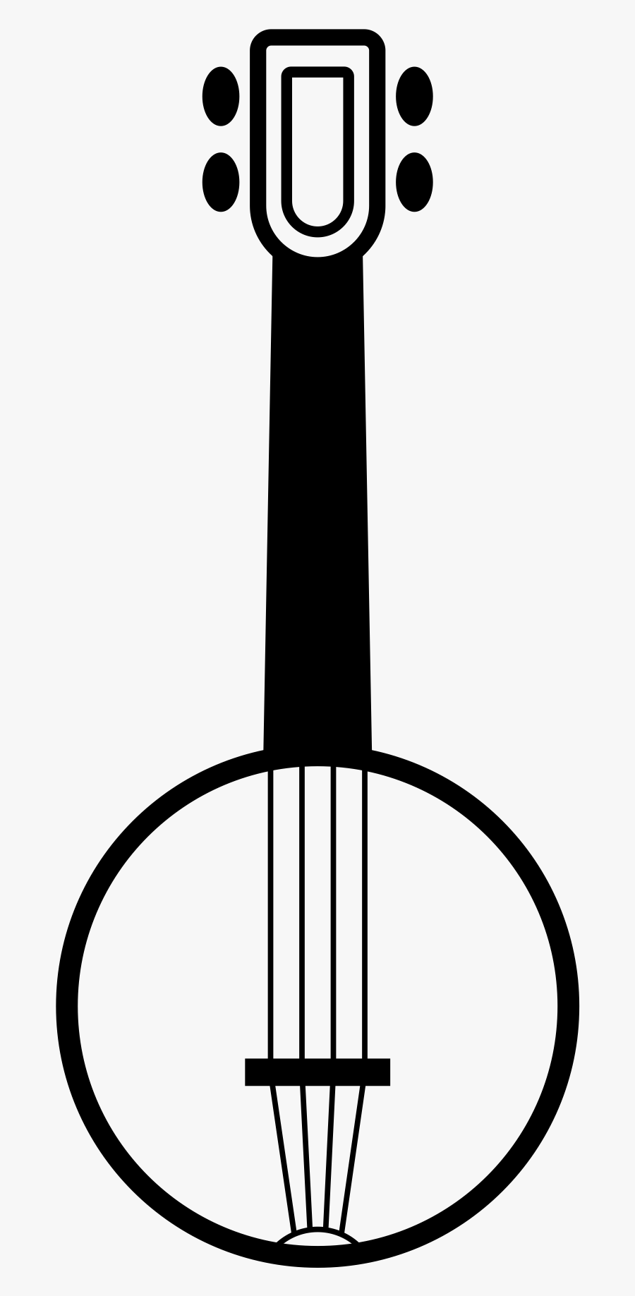 Ukulele Clip Art Black And White, Transparent Clipart