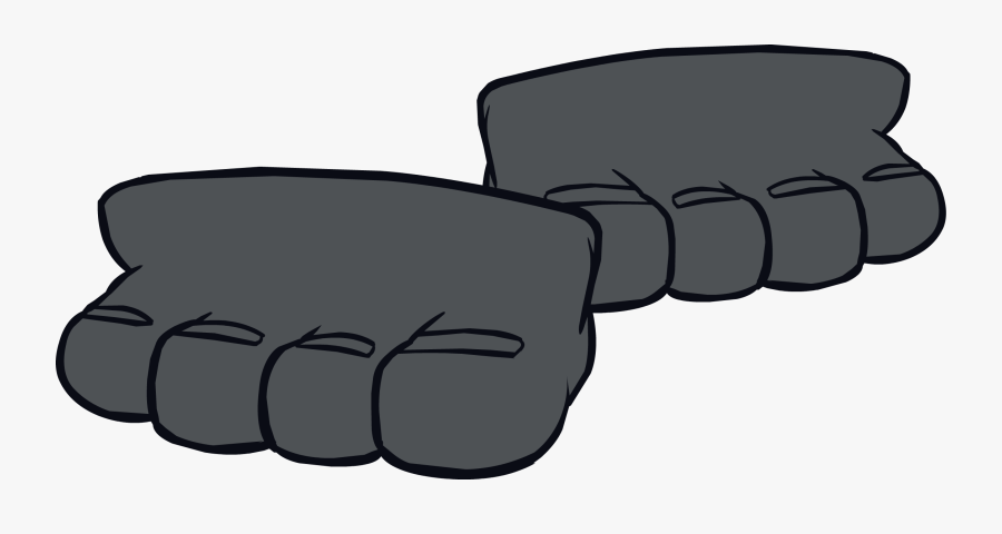 Feet Club Penguin Wiki - Patas De Trolls, Transparent Clipart