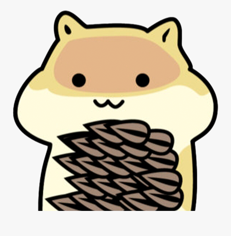 Hamster Clipart Guinea Pig - 嚇 得 我 瓜子 都 炸, Transparent Clipart