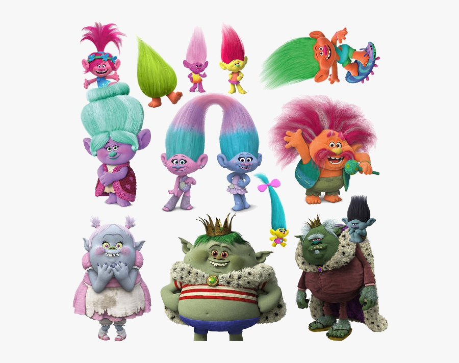 Trolls Clipart Png - Trolls Movie Clipart Free, Transparent Clipart