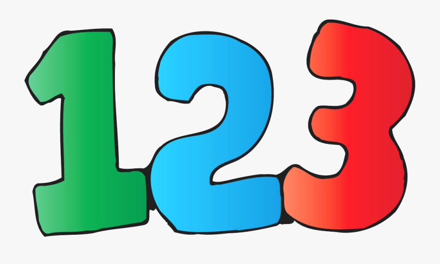 Numbers Clipart Large Kid Free Clip Art Transparent - Numbers Clipart, Transparent Clipart