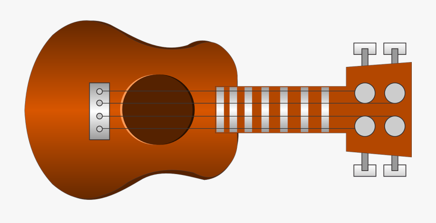 Transparent Ukulele Clipart - Things That Are Brown Clipart, Transparent Clipart
