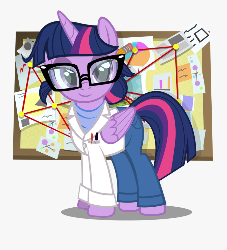 Ukulele Anime Rock Star Scientists Clipart - Sci Twilight Sparkle Pony, Transparent Clipart