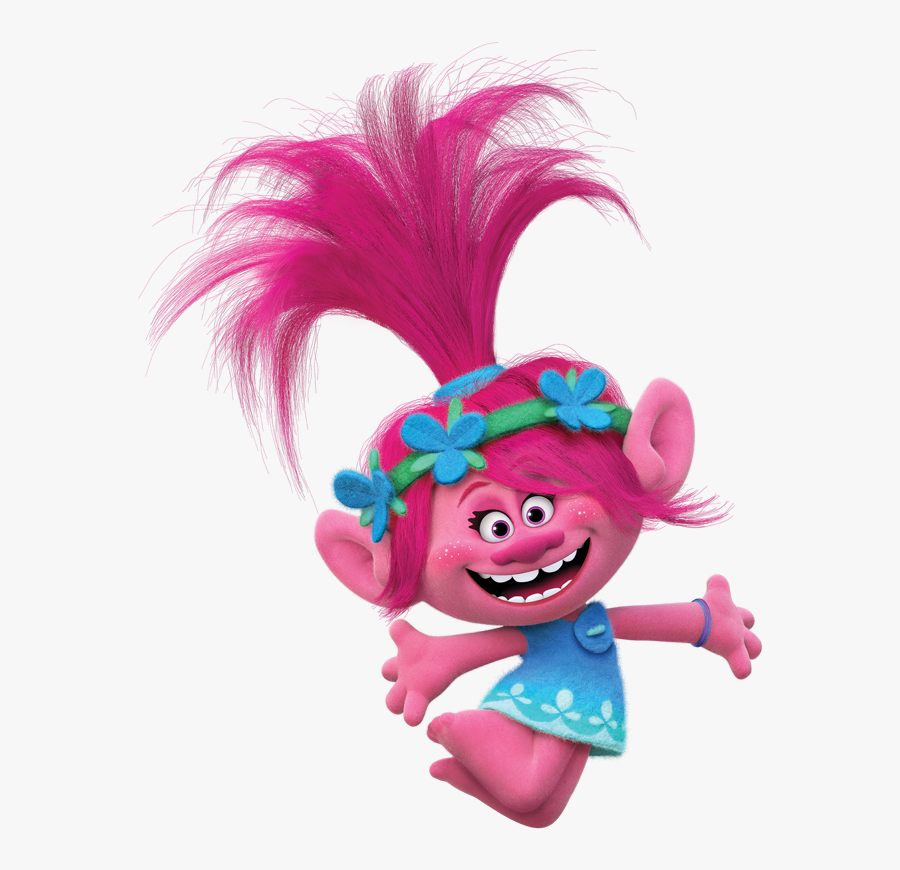 Trolls Clipart Cloud - Poppy Trolls, Transparent Clipart