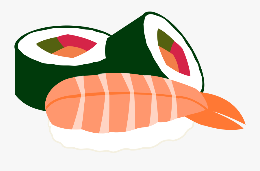 Food Clipart Glow - Sushi Clipart, Transparent Clipart