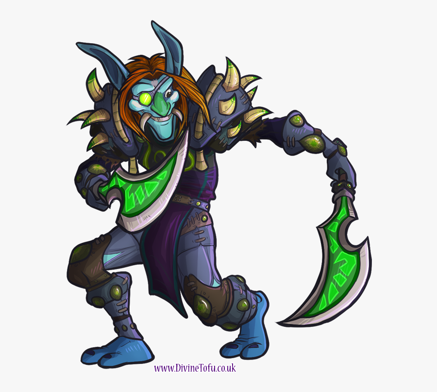 Wow Chibi Troll Rogue By Divinetofu - Wow Troll Rogue, Transparent Clipart