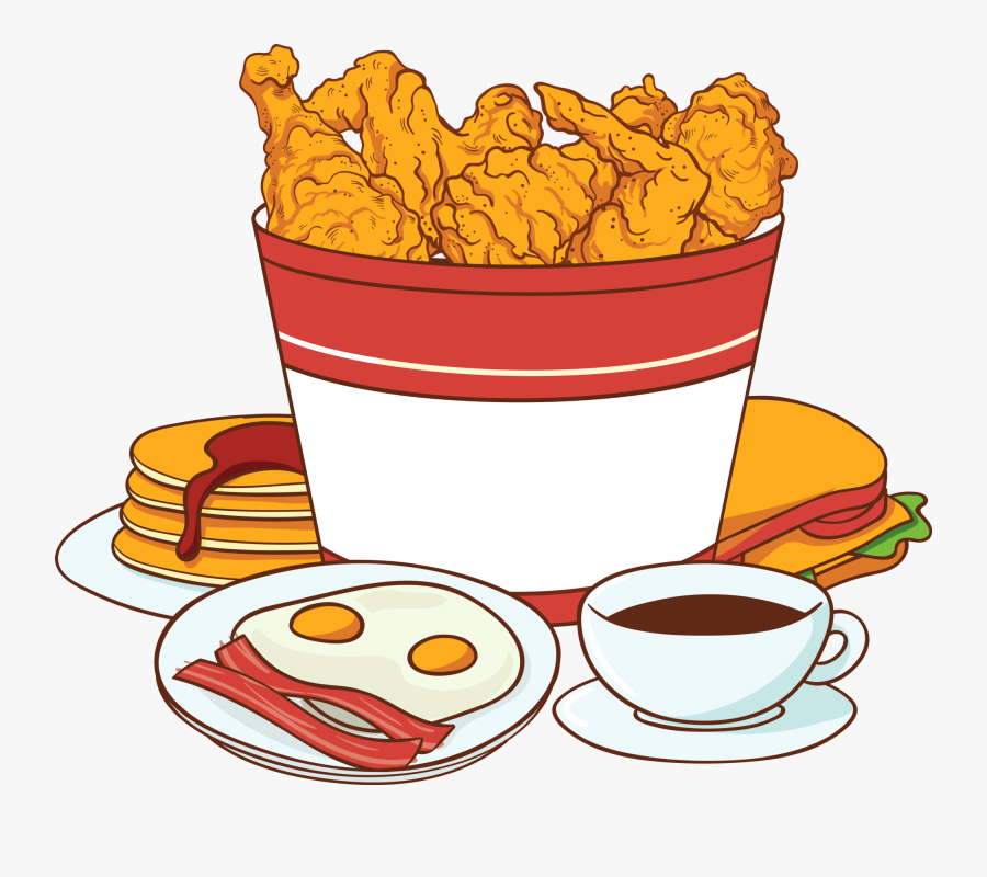 Fried Clipart Food Kfc - Clipart Kfc, Transparent Clipart