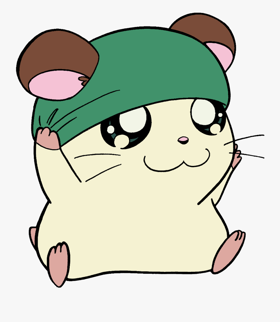 #hamtaro #hamster #anime #cute #manga #cappy #freetoedit - Hamtaro Cappy, Transparent Clipart