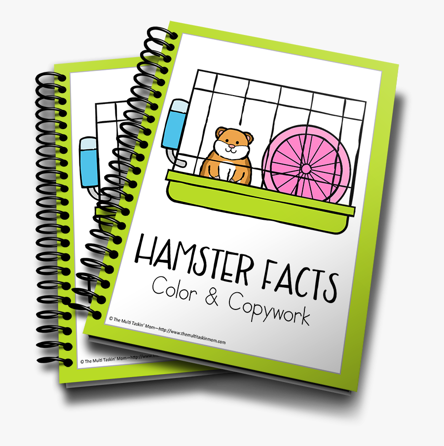 Hamster Facts Color & Copywork Clipart , Png Download - Jonah And The Whale Mini Book, Transparent Clipart