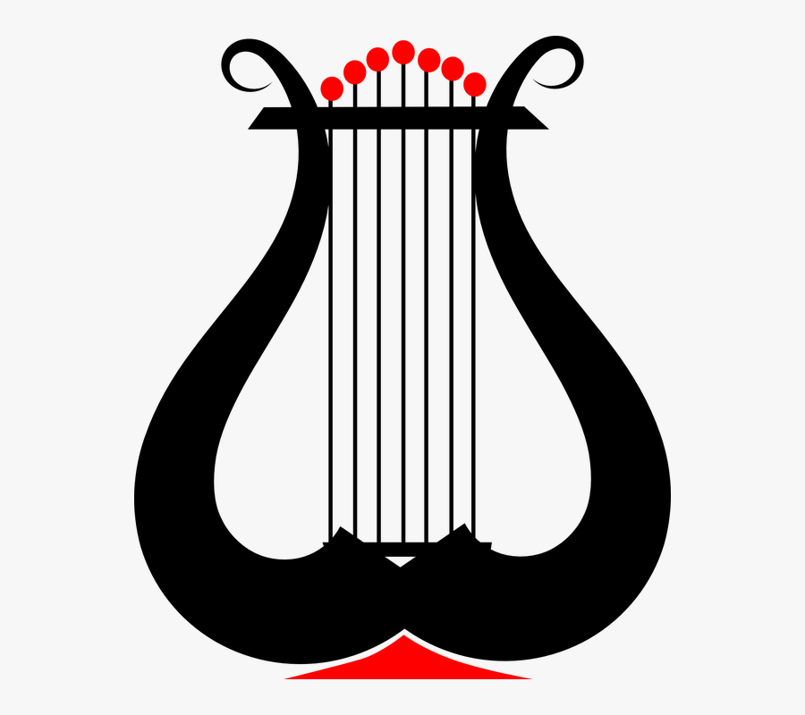 Harp Clipart String Instrument - Harp Clipart, Transparent Clipart