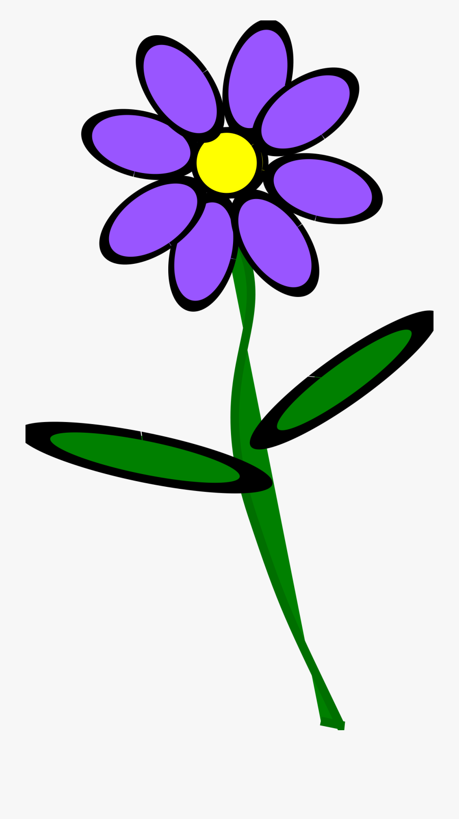 Transparent Flower Stem Clipart - Clip Art Free Flower Stem, Transparent Clipart