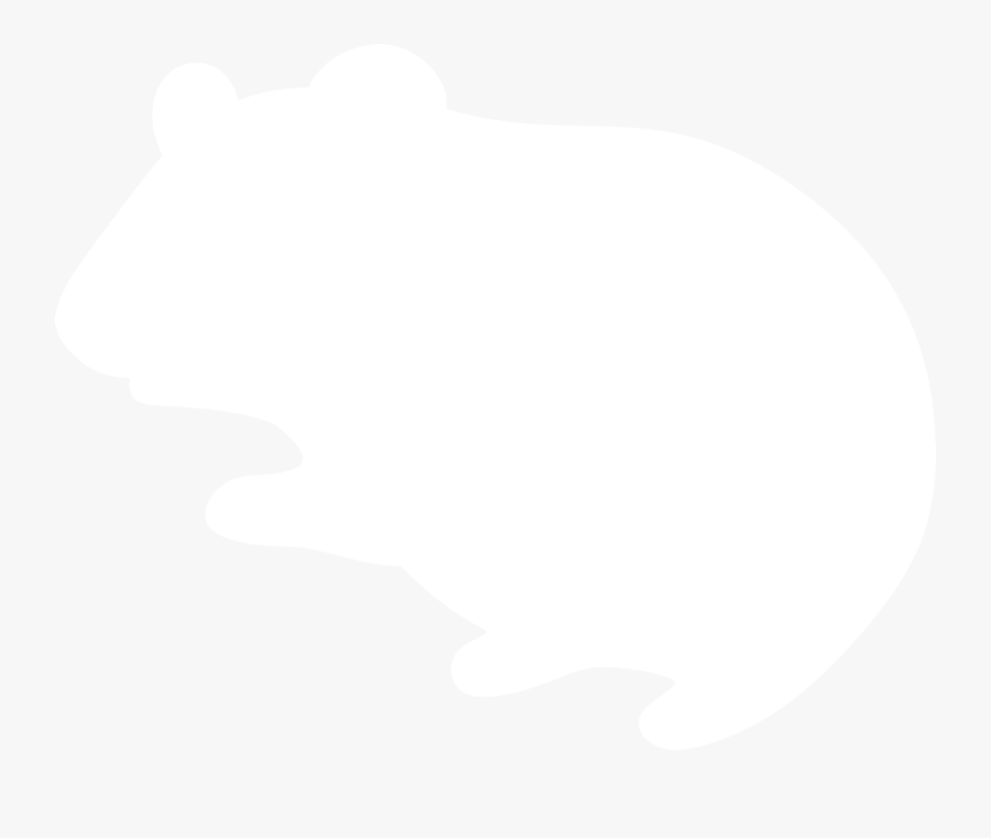 Hamster Clipart Outline - Hamster Silhouette Png, Transparent Clipart
