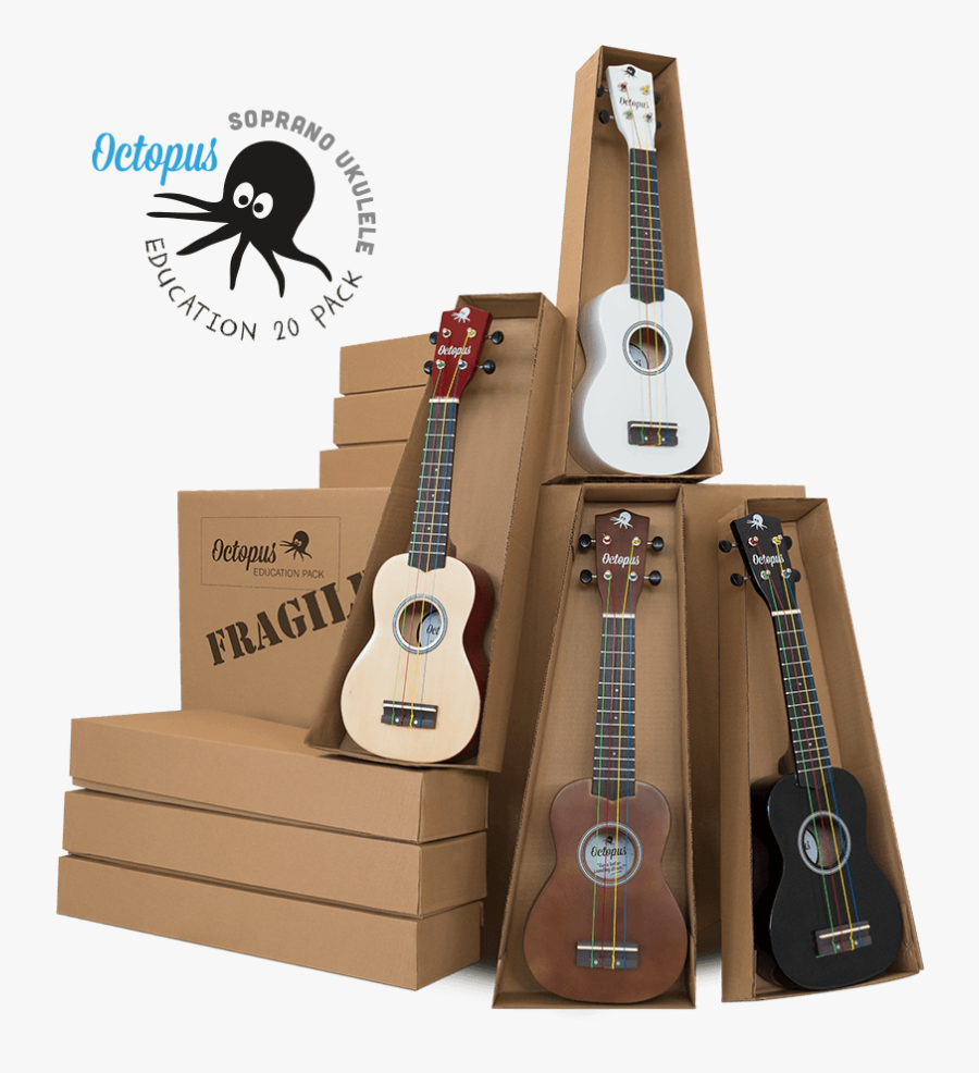 Transparent Ukulele Png - Acoustic Guitar, Transparent Clipart