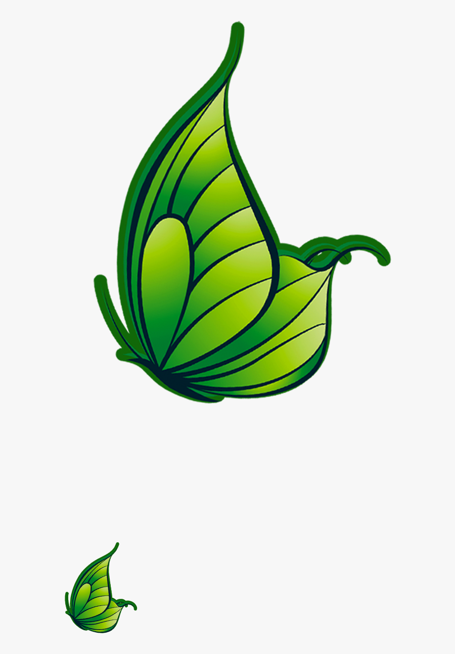 Butterfly Leaf Plant Insect, Transparent Clipart