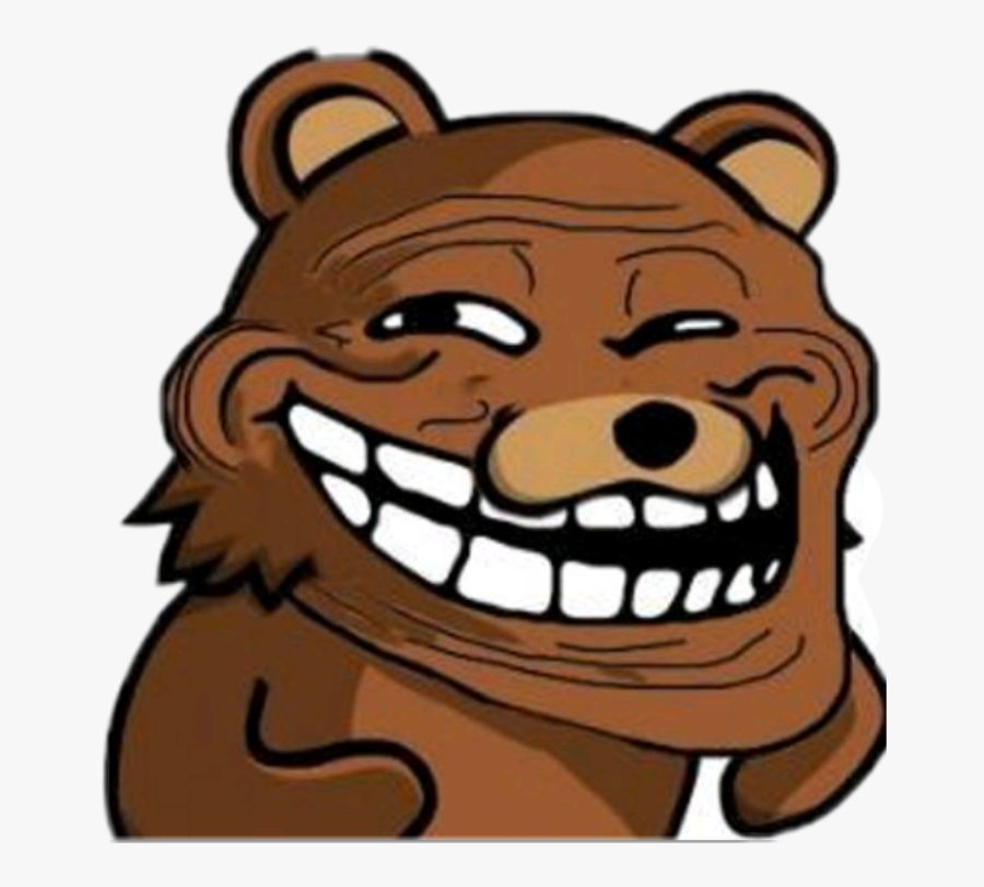 Transparent Trolls Clipart Png - Pedobear Cutout, Transparent Clipart