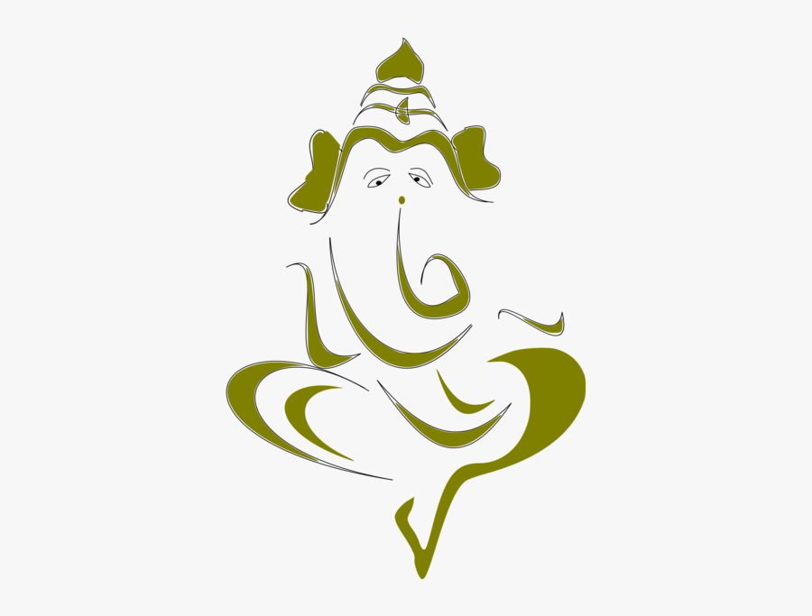Lord Ganesha Clipart Png - Vector Vinayagar Png, Transparent Clipart