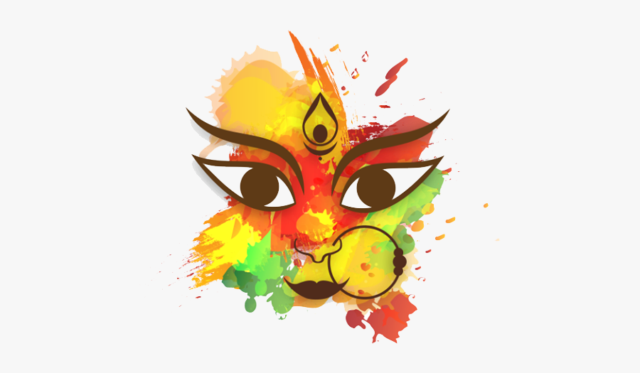 Thumb Image - Happy Durga Puja 2018, Transparent Clipart
