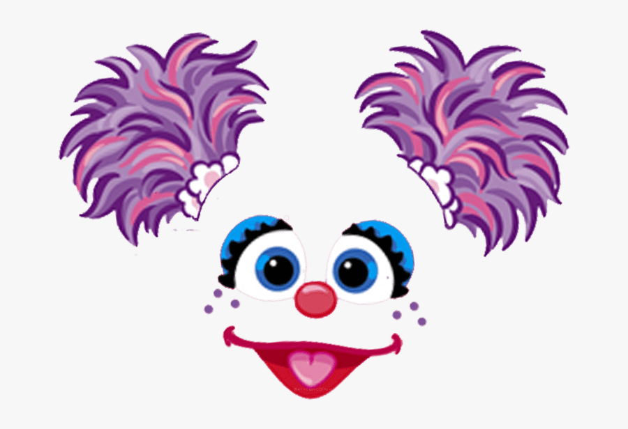 Sesame Street Abby Printable Clipart , Png Download - Sesame Street Abby Face, Transparent Clipart