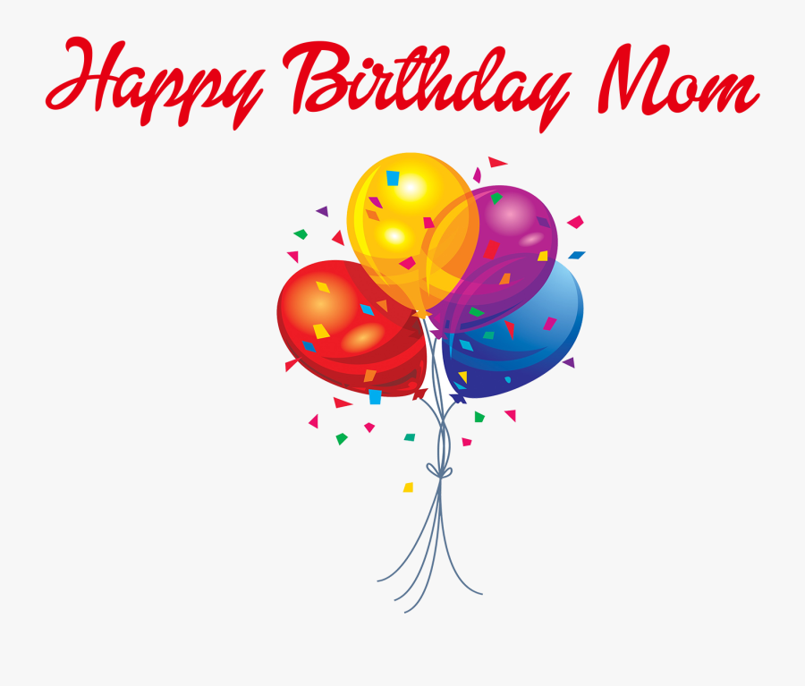 Happy Birthday Mom Png Clipart - Happy Birthday Gif Png, Transparent Clipart