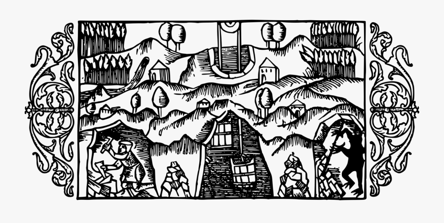 Visual Arts,art,organ - Woodcut, Transparent Clipart