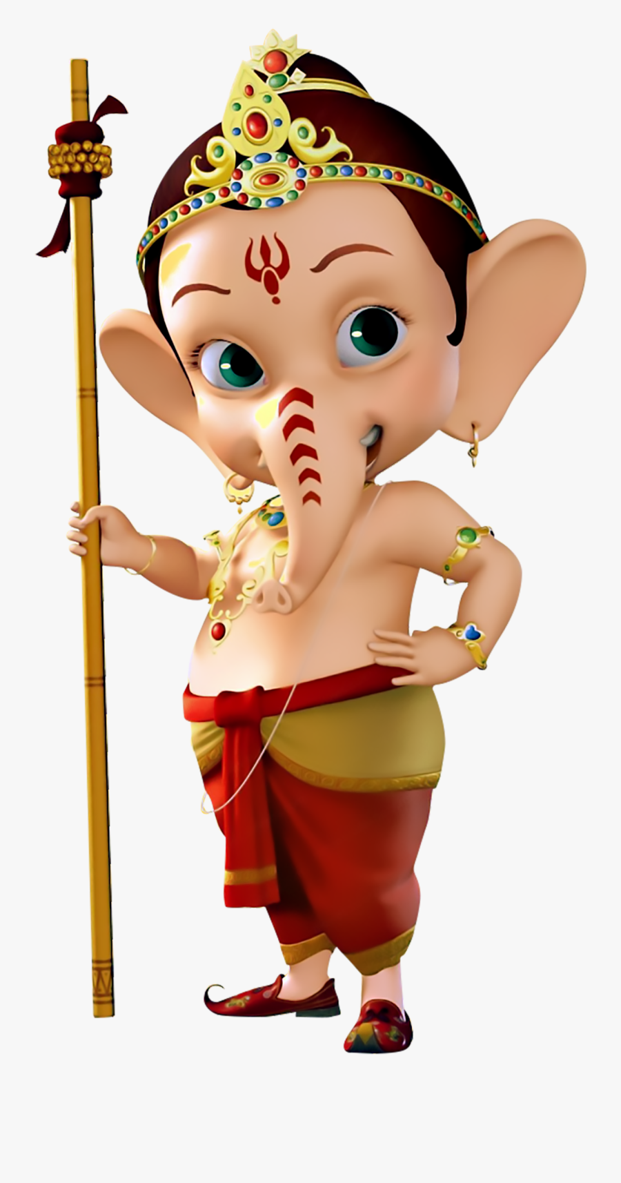 Mice Clipart Ganesh - Bal Ganesh, Transparent Clipart