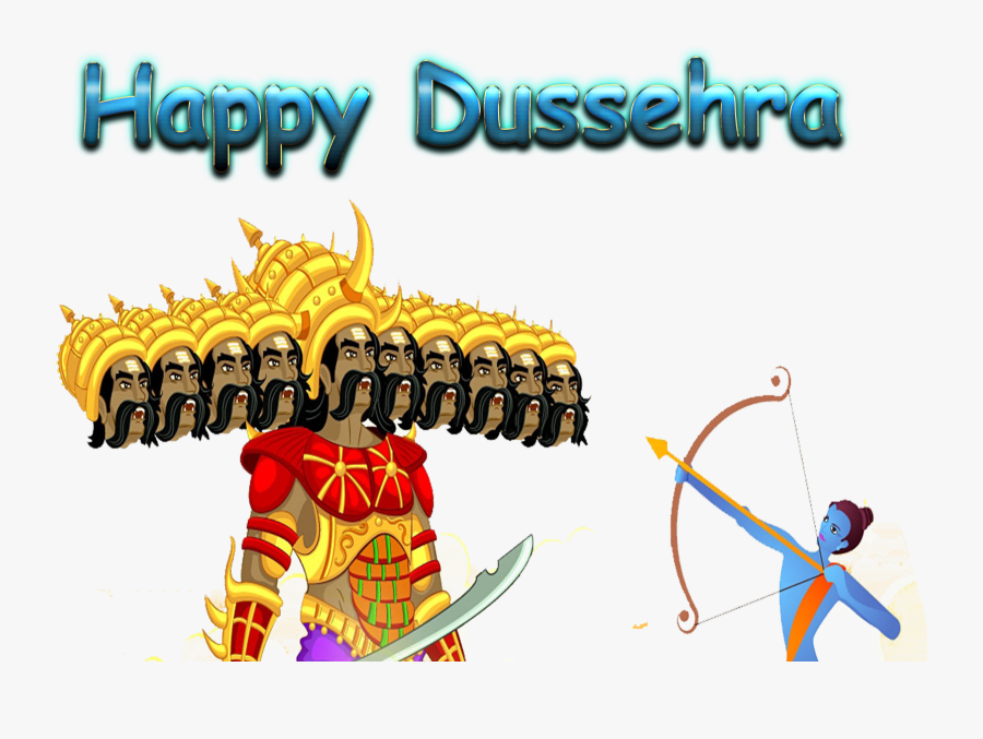 Happy Dussehra Png Image Download - Illustration, Transparent Clipart