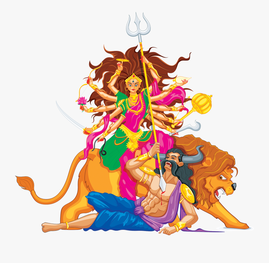 Maa Png Durga Maa, Transparent Clipart