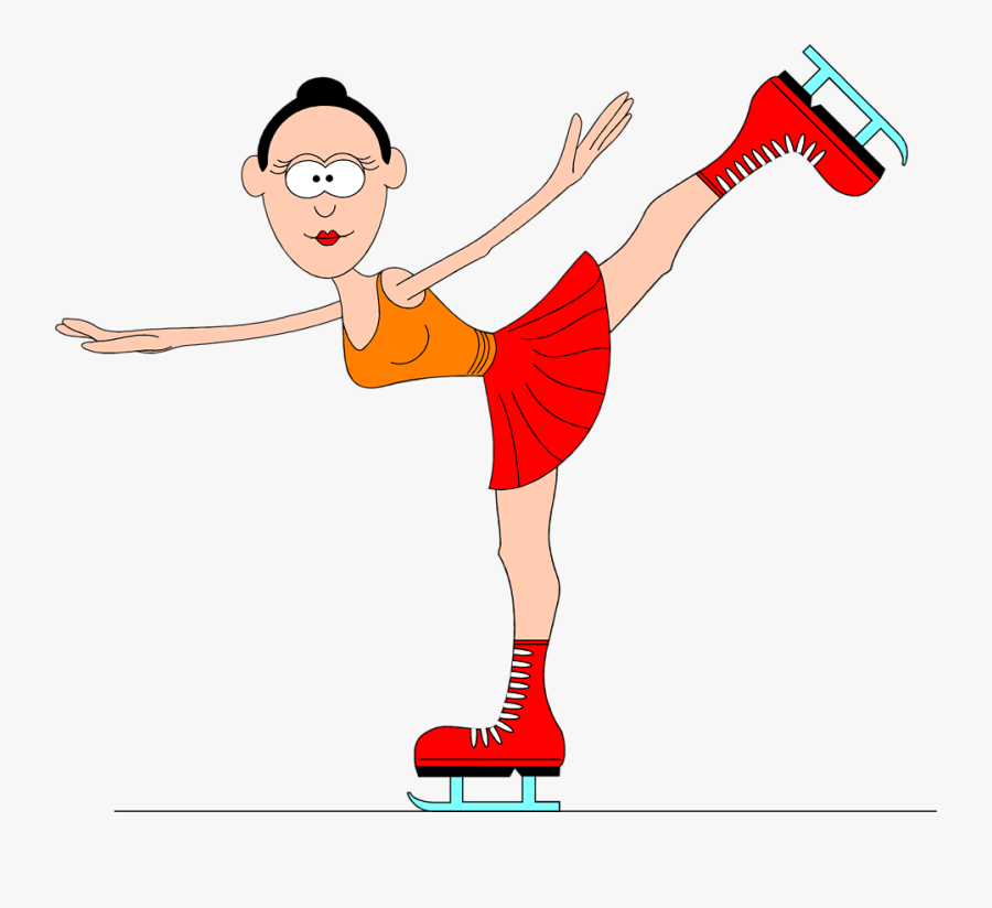 Clip Art Skating Free Stock Photo - Patinaje Sobre Hielo Animated Gif, Transparent Clipart