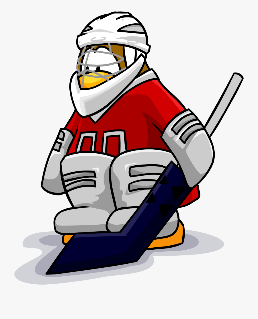 Ice Hockey Goalie Clipart At Getdrawings - Cartoon Ice Hockey Rink Clipart, Transparent Clipart