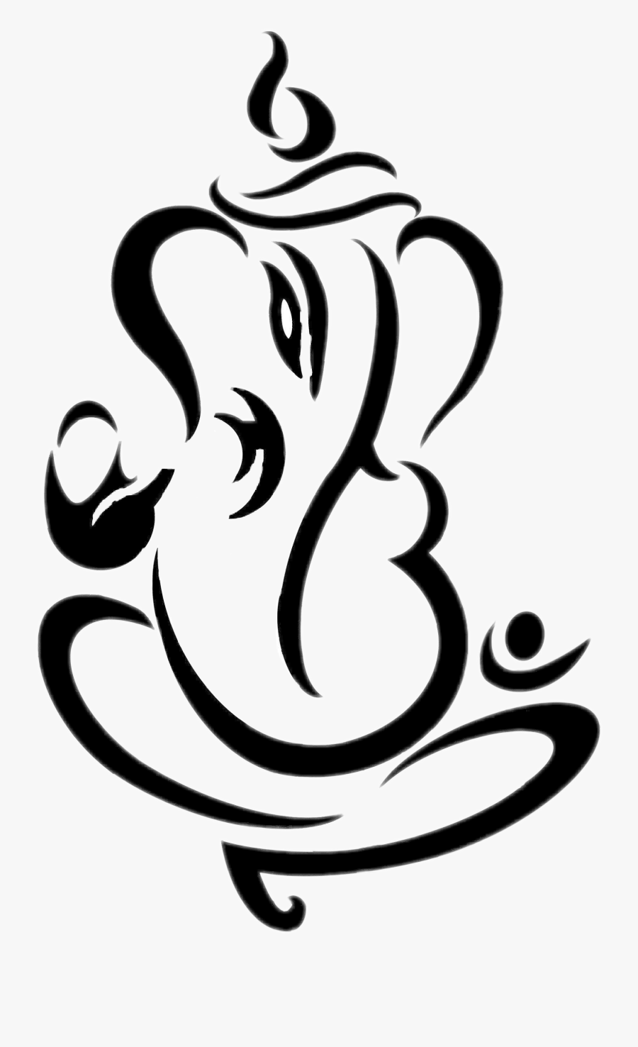 God Clipart Ganesh - Drawing Ganpati, Transparent Clipart