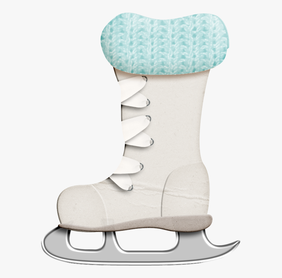 Figure Skate, Transparent Clipart