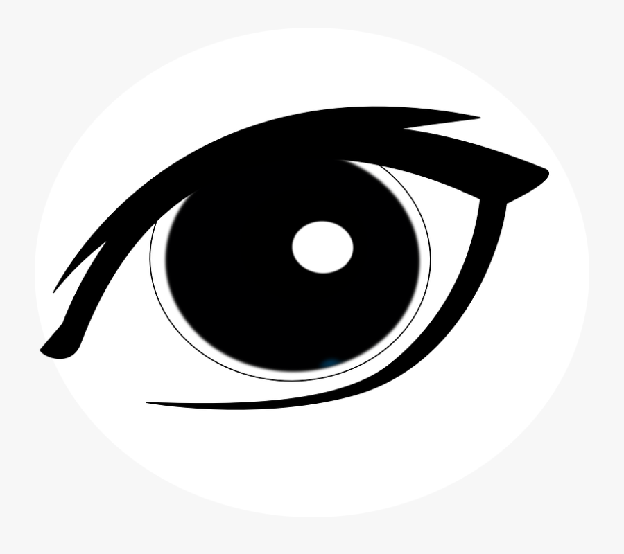 Vector Eyeball Illustrator Transparent - Blue Eye Clipart, Transparent Clipart