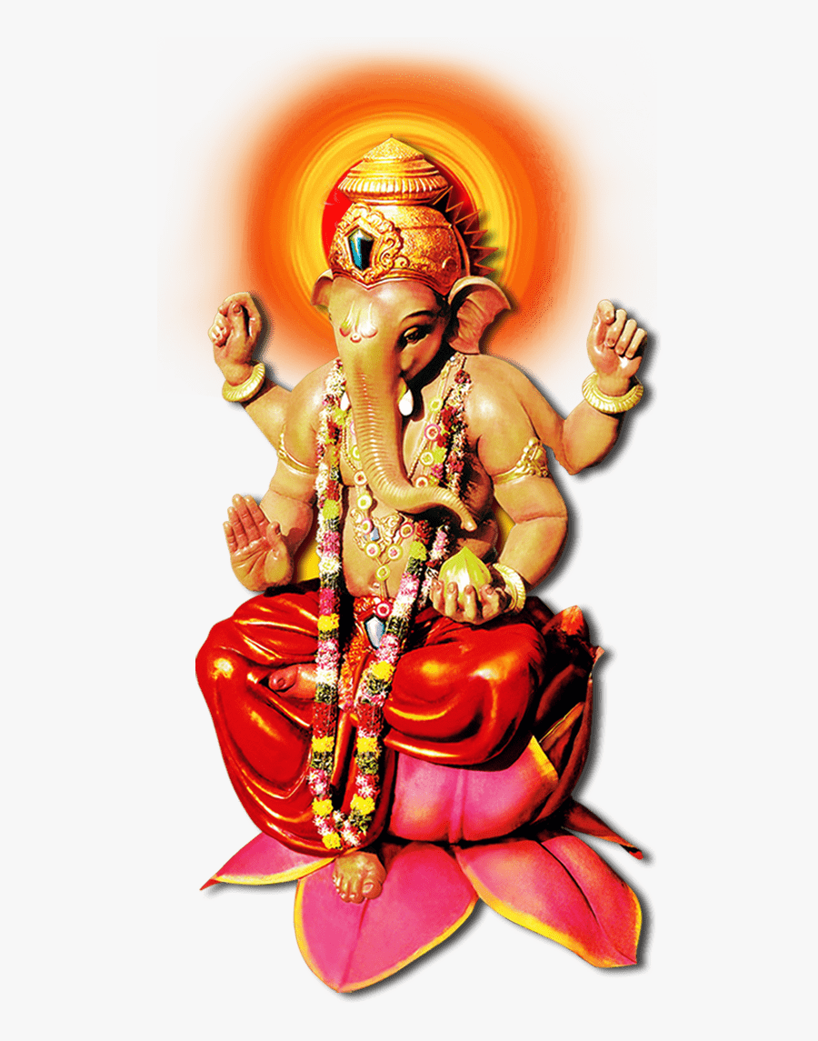 Sri Ganesh Hd Transparent Png Images Ganesh Chaturthi - Mumbai Cha Raja 1977, Transparent Clipart