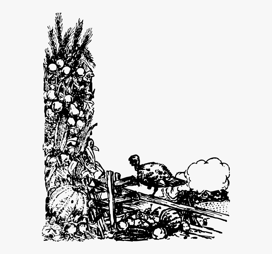 Harvest Bounty - Clip Art, Transparent Clipart