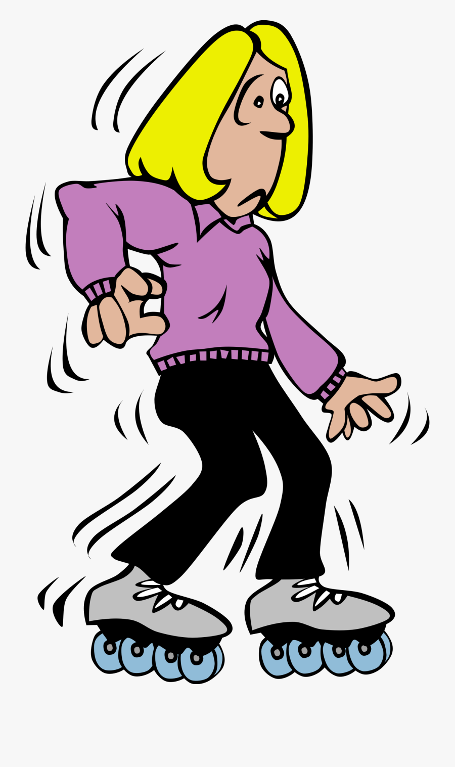 Roller Skating Etiquette Chester Skatelend Clipart Rollerblading