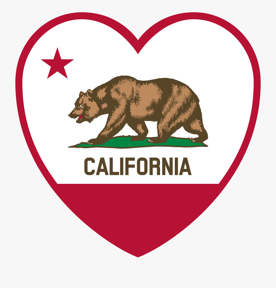 California - Clipart - State Of California, Transparent Clipart