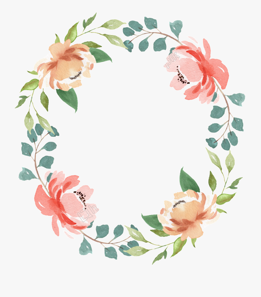 Transparent Rose Garland Clipart, Transparent Clipart