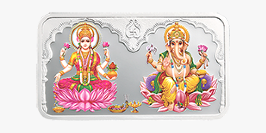 Laxmi Ganesh Png - Laxmi And Ganesh Png, Transparent Clipart