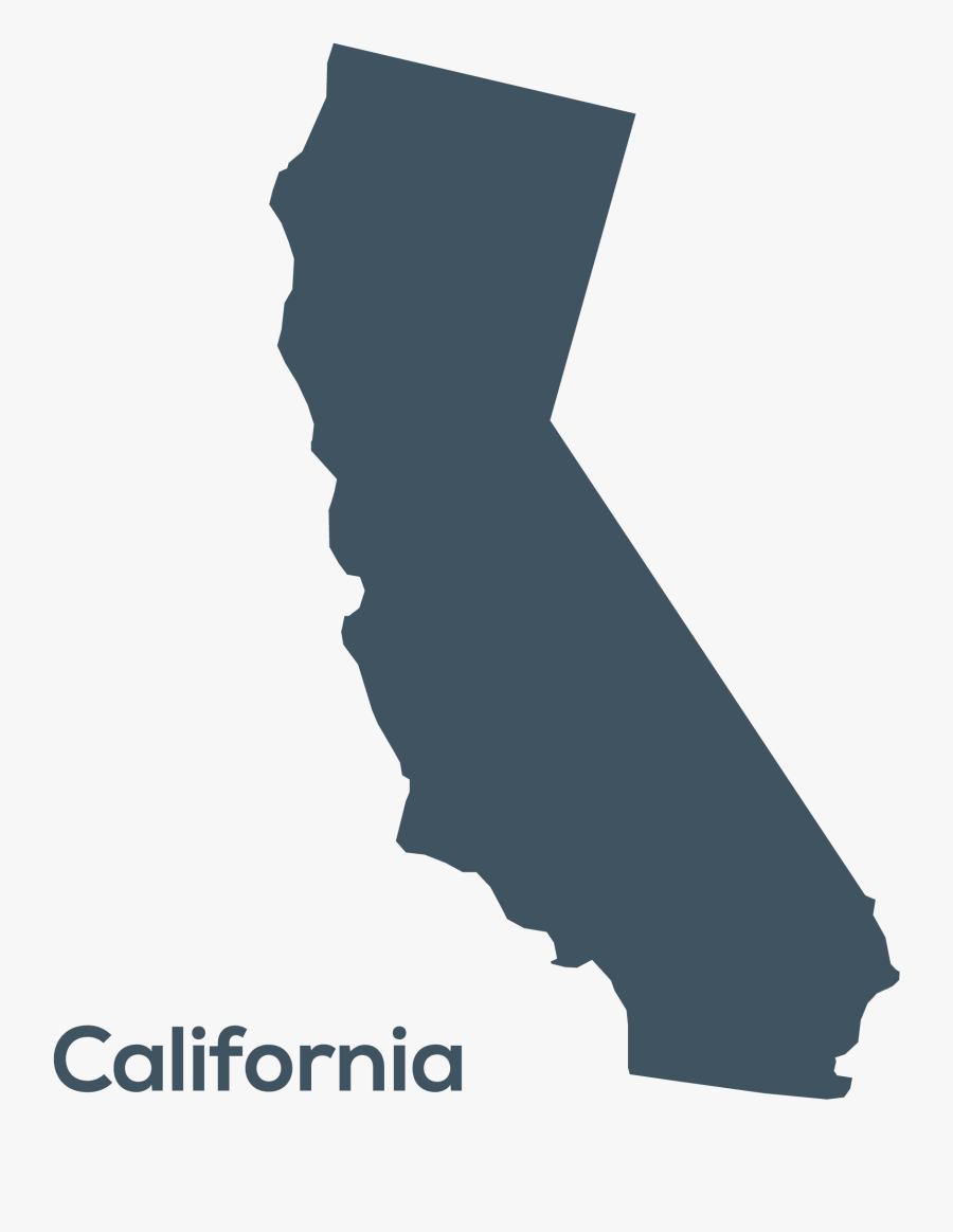 State Shapes Clip Art California, Transparent Clipart