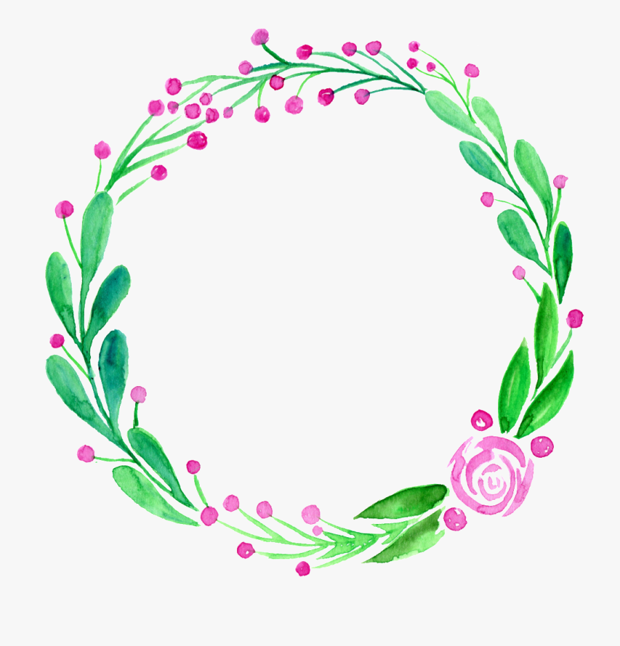 Garland Vector - Watercolor Painting, Transparent Clipart