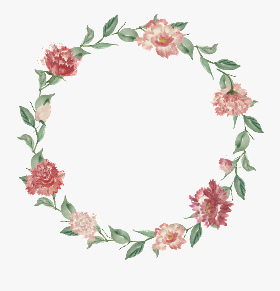 Transparent Rose Garland Clipart - Flower Garland Transparent Background, Transparent Clipart