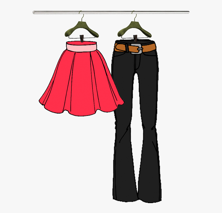 Skirts & Trousers Clipart , Png Download - Skirt, Transparent Clipart