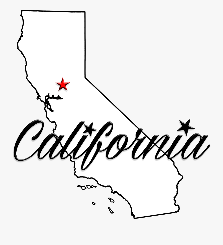 Transparent Loyalty Clipart - California Clipart Black And White, Transparent Clipart