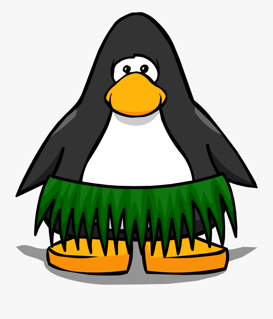 Transparent Skirt Clipart - Club Penguin Red Penguin, Transparent Clipart