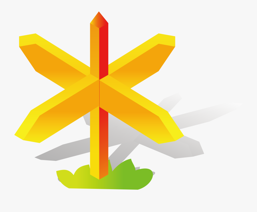 Traffic Light Arrow Traffic Sign - Illustration, Transparent Clipart