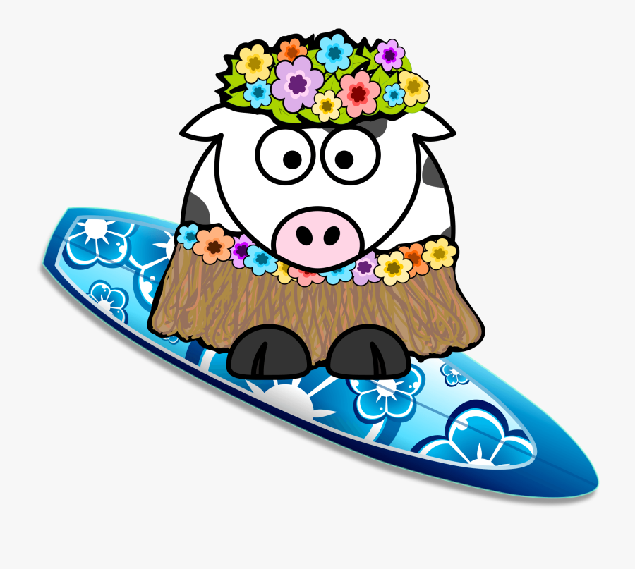 Headgear,line,cattle - Hawaiian Day Clip Art, Transparent Clipart