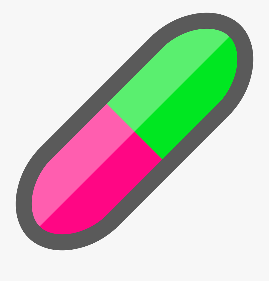 Pill Clipart - Pill Icon Clipart, Transparent Clipart