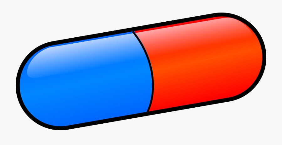Transparent Pills Clipart - Clipart Of A Pill, Transparent Clipart